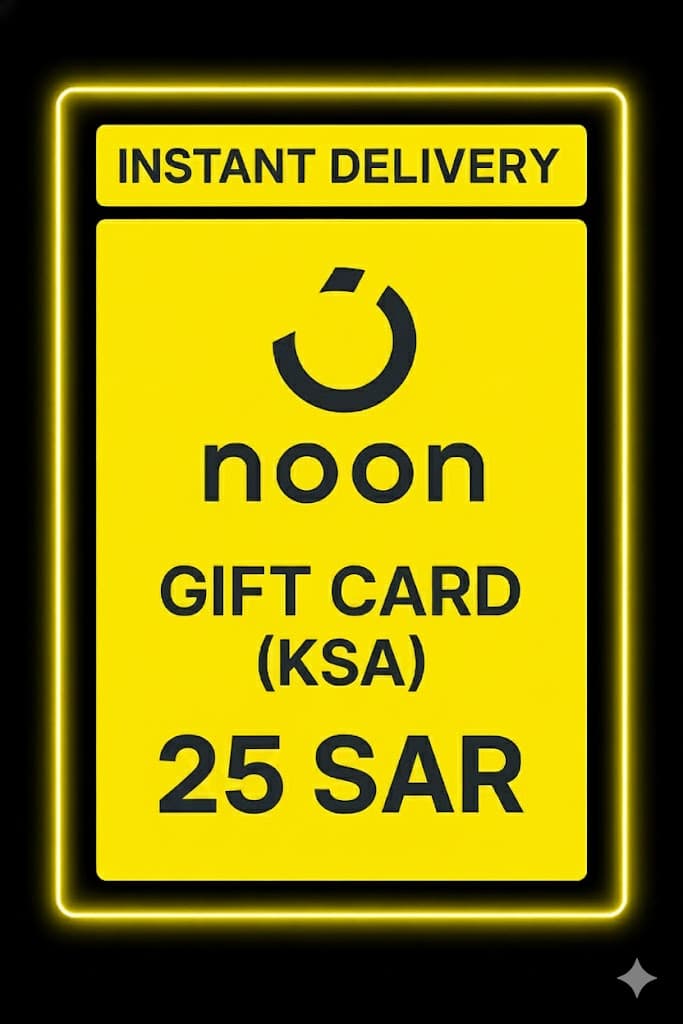 Δωροκάρτα Noon (KSA) - 25 SAR