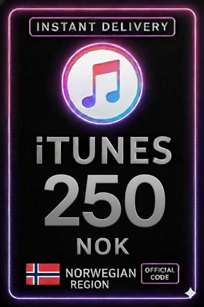 iTunes Gift Card 250 NOK NO