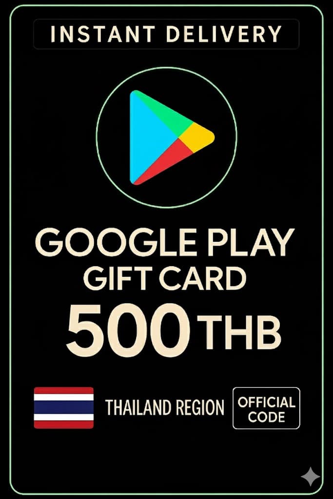 Google Play Presentkort - Thailand THB 500
