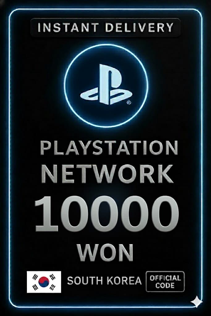 PSN kort Suður-Kórea - 10000 KRW