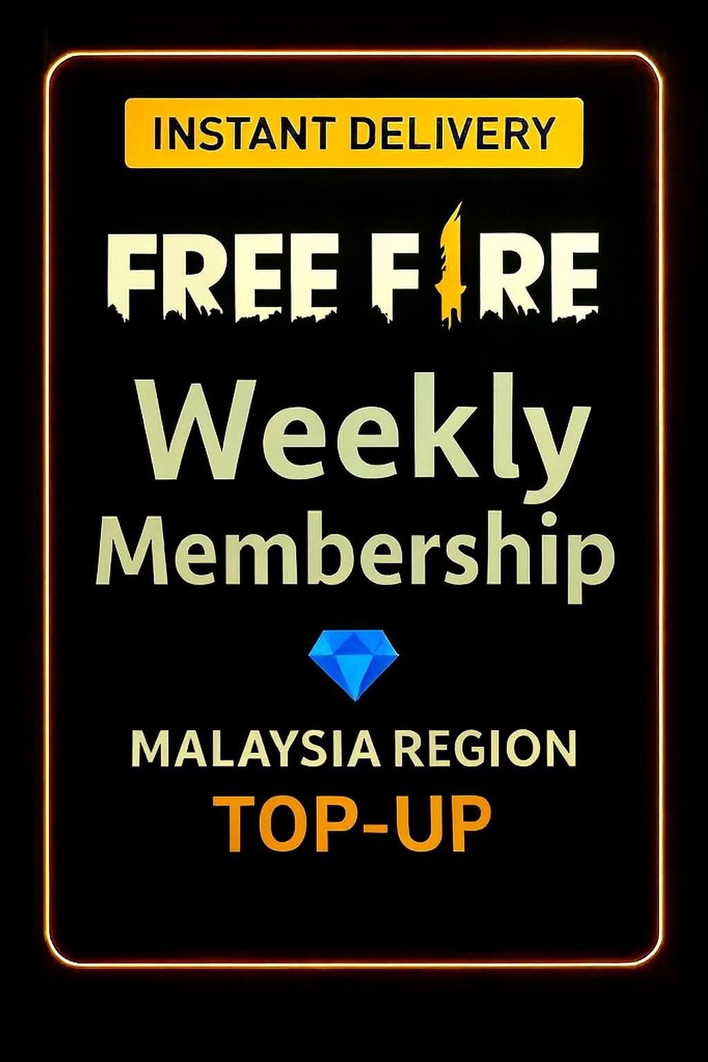 Recarga de Membresía Semanal de Free Fire (Malasia)