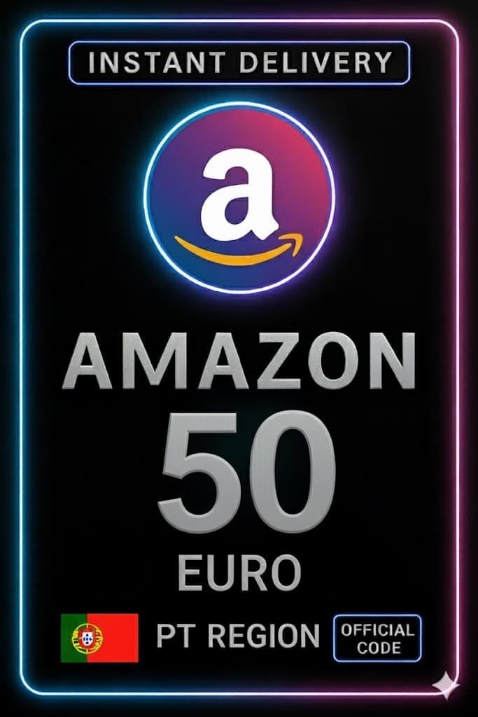 כרטיס מתנה של אמזון - פורטוגל 50 €
