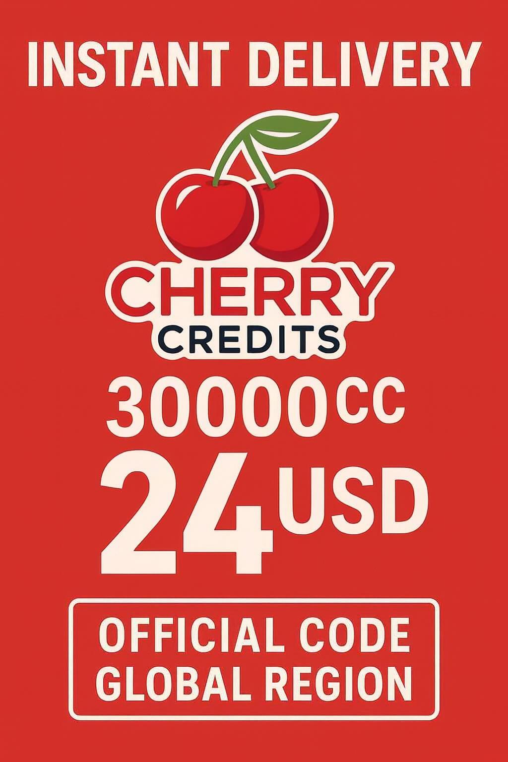 Cherry Credits 30.000 CC - $24