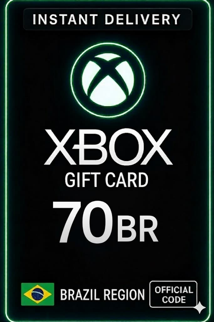 Tarjeta de regalo Xbox Brasil - BR $70
