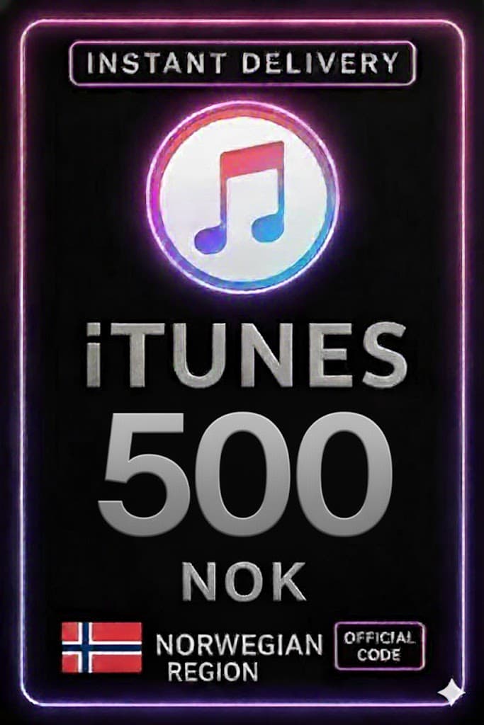 iTunes Gift Card 500 NOK NO