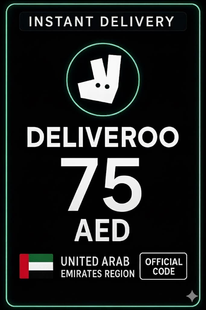 Deliveroo Gift Card 75 AED