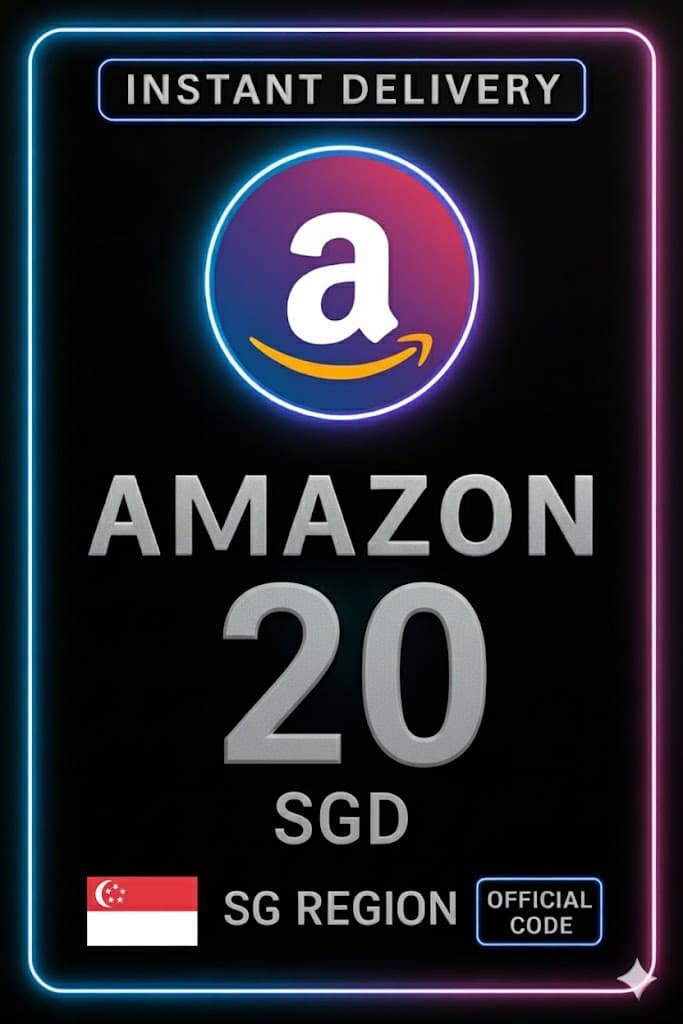 Amazon gjafakort - Singapore 20 SGD