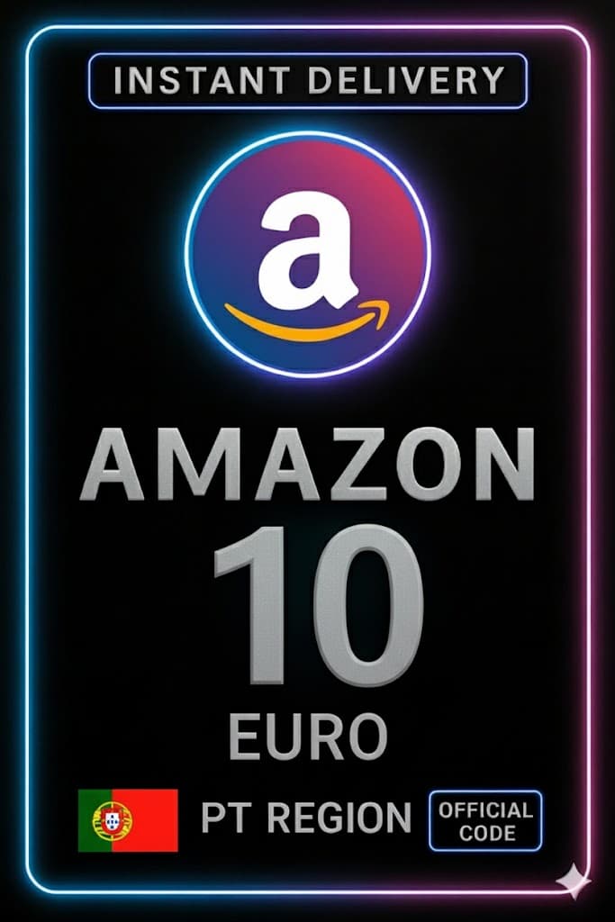 כרטיס מתנה של אמזון - פורטוגל 10 €
