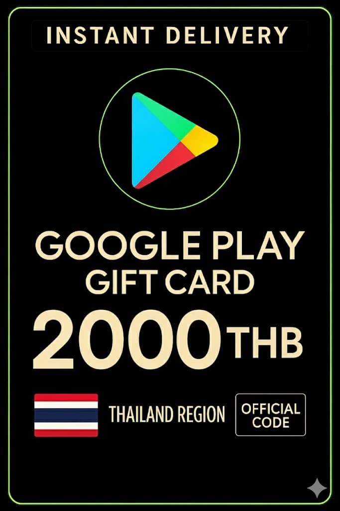 Google Play Presentkort - Thailand THB 2000