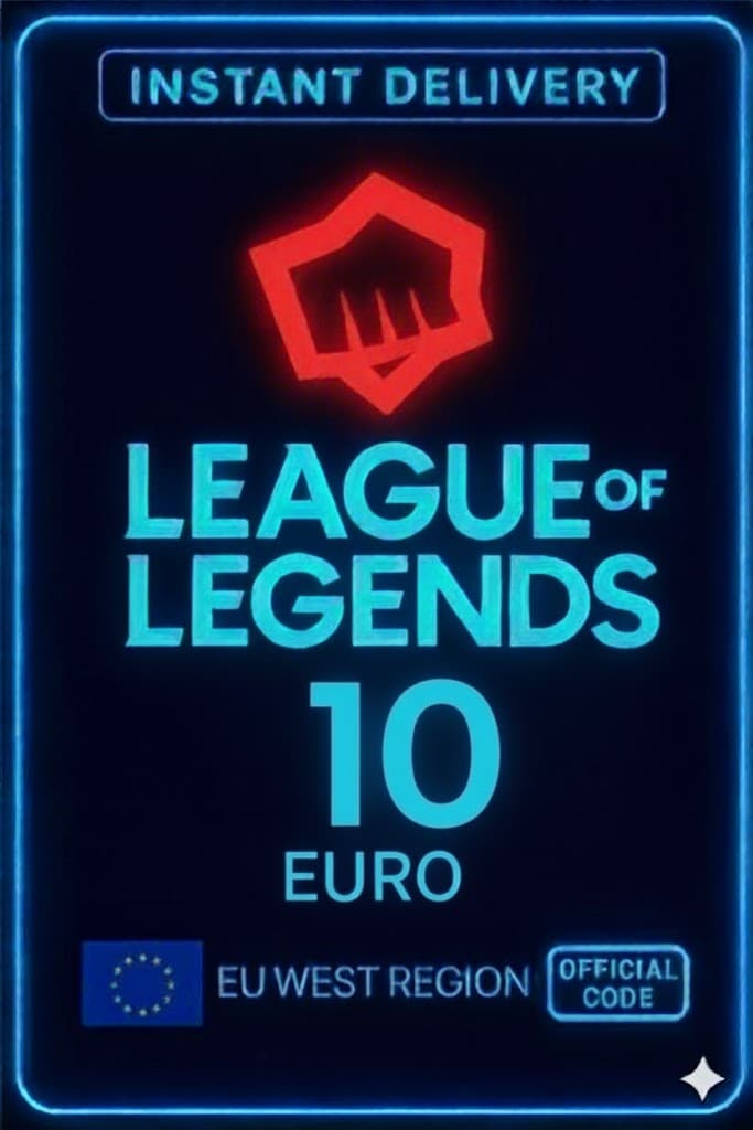League Of Legends Eu West 10 EURO Riot Points