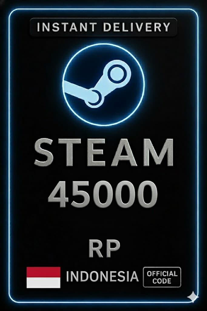 Steam Wallet Kód Indonézia Rp 45000