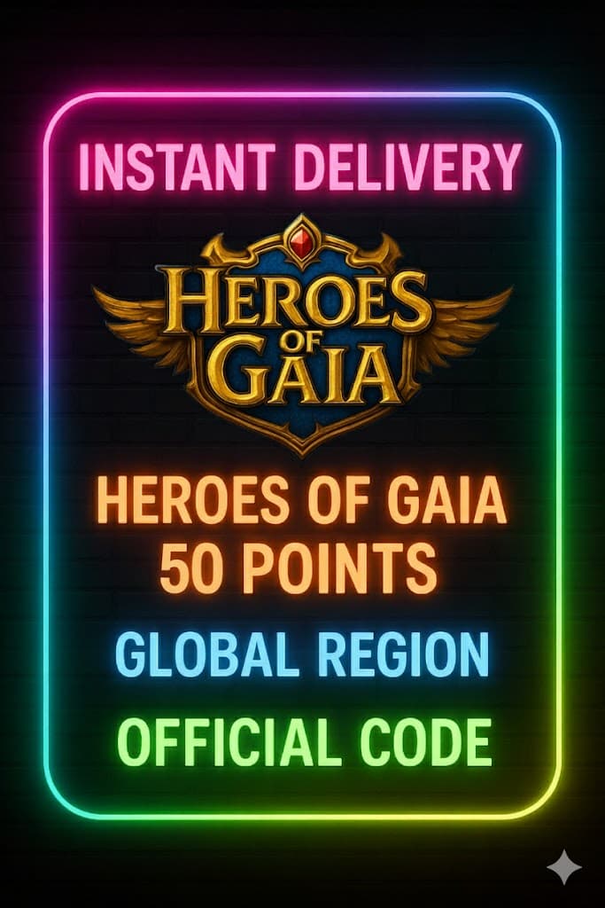 Heroes Of Gaia 50 Points
