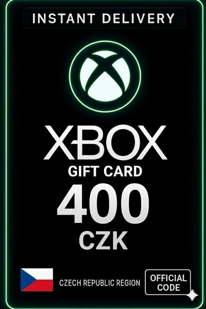 XBOX Live Card Чехія - 400 CZK