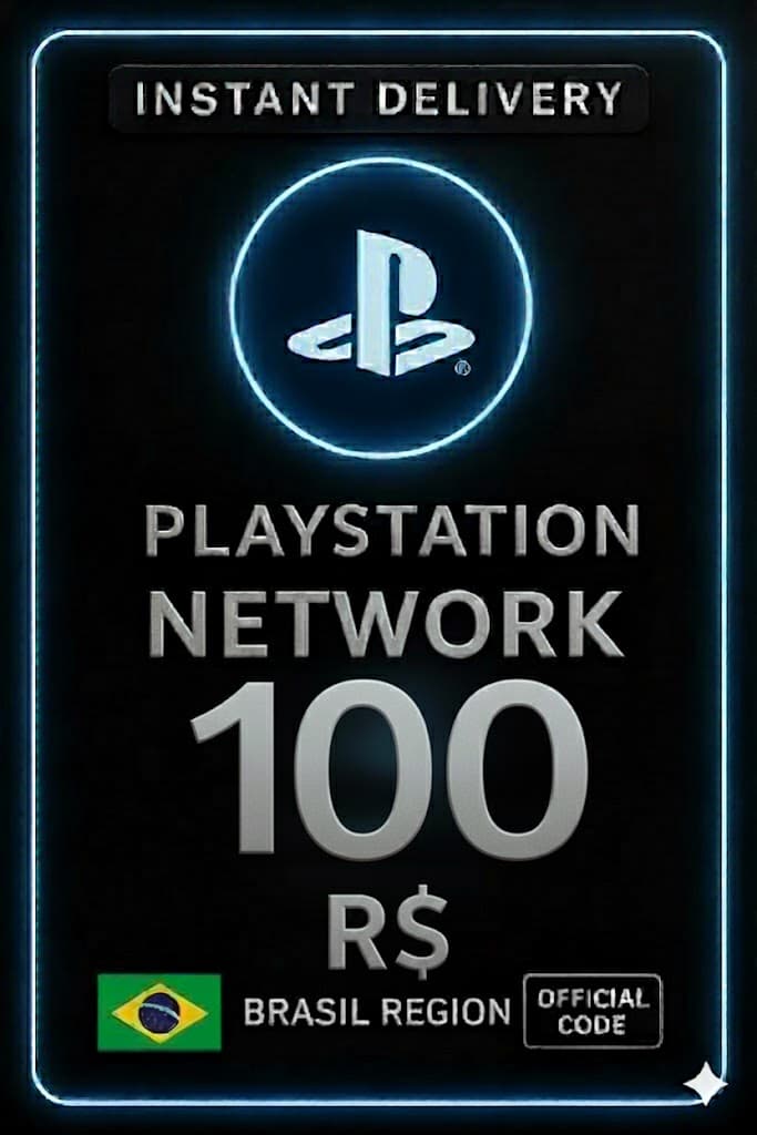 Playstation PSN kartica BR - R$100
