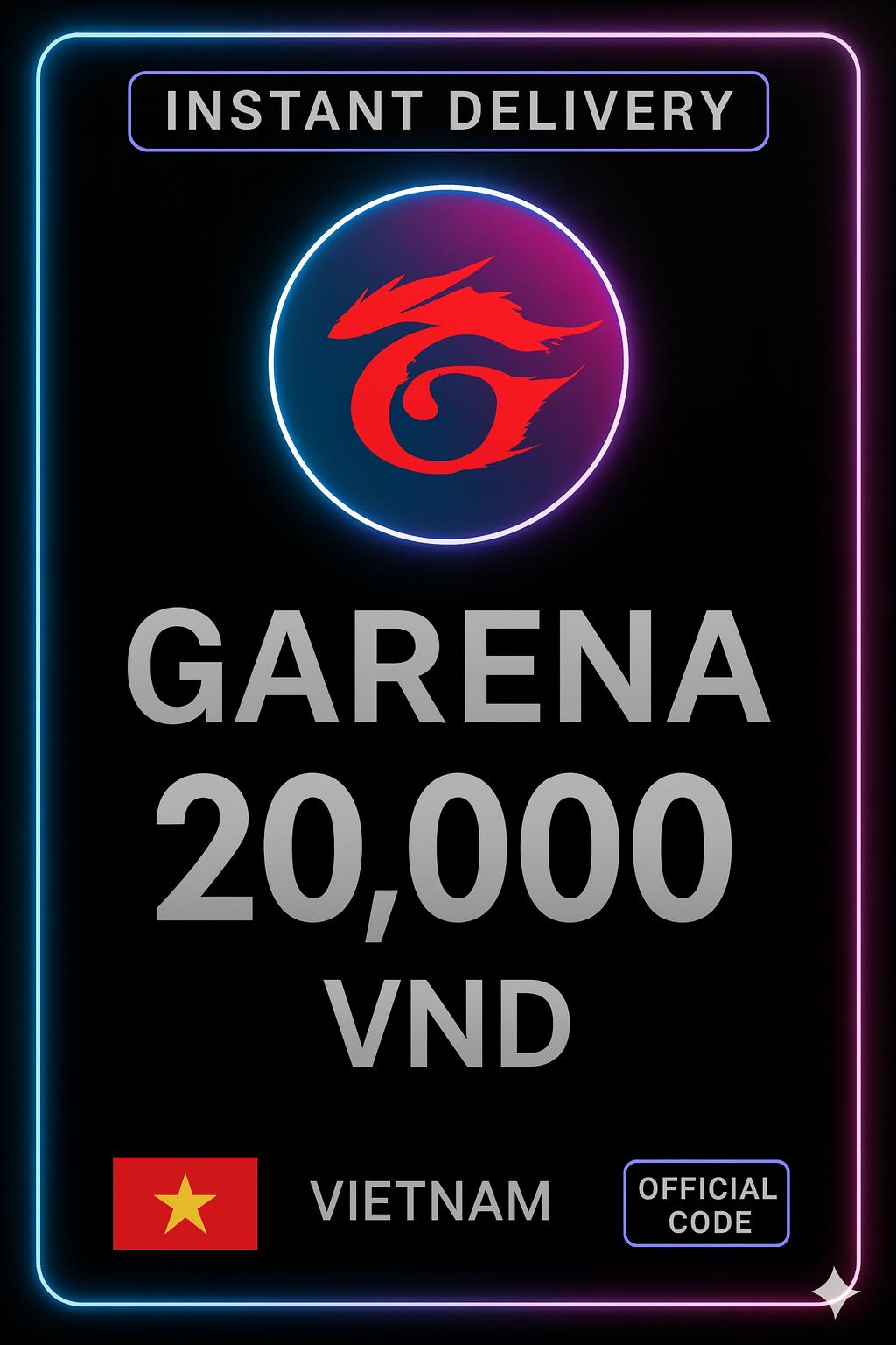 Гарена Шелс 20.000 VND (ВД)