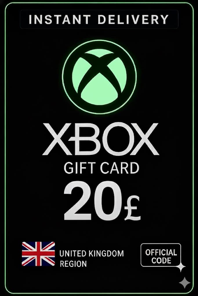 Xbox Live Gift Card £20 Wallet