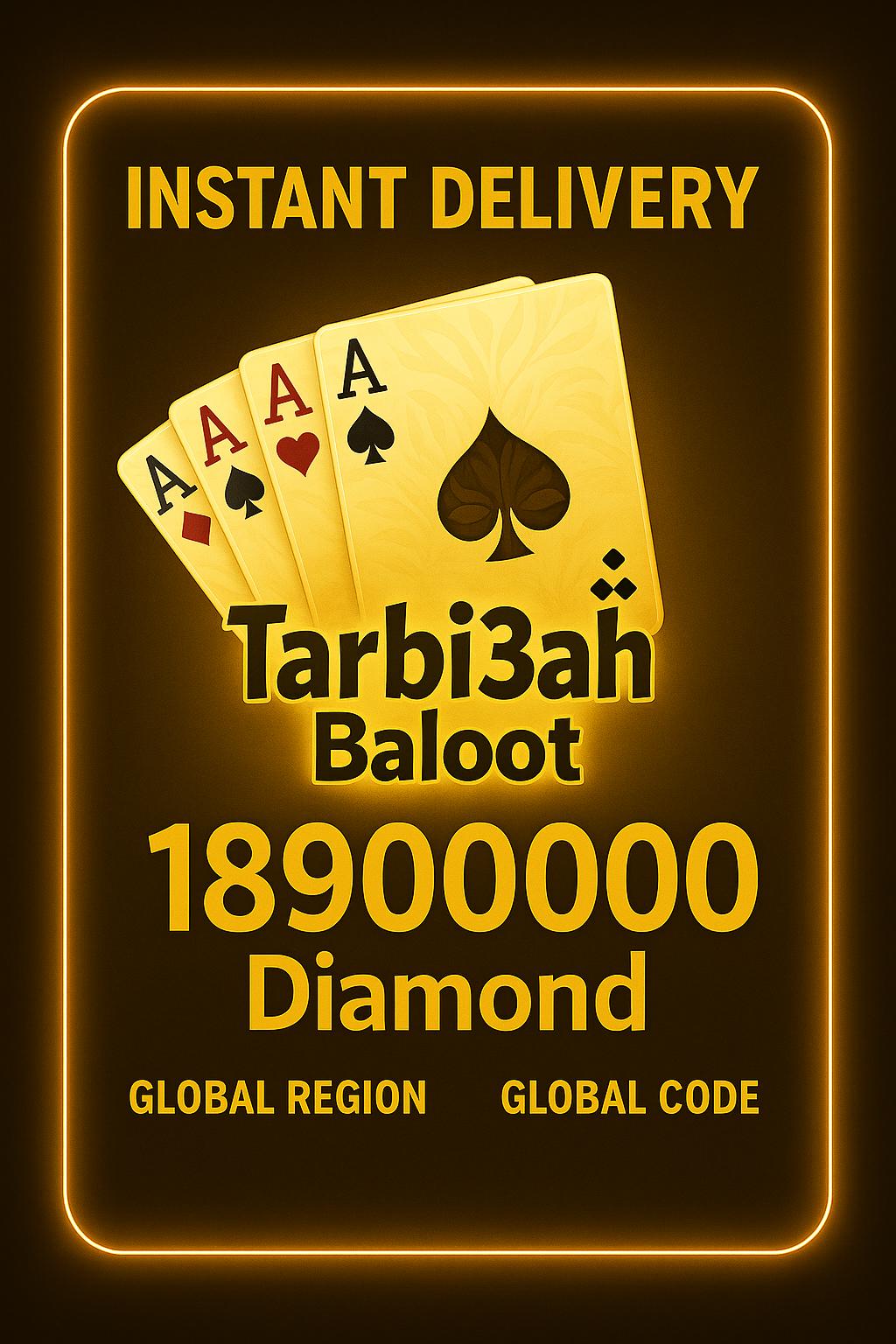 Tarbi3ah Baloot 18900000 Diamant