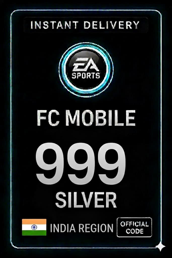 FC Mobilus 999 Sidabro Dovanų Kortelė - Indija