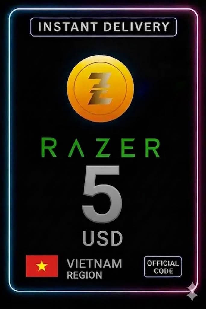 5 USD Razer Gold PIN (Vietnam)