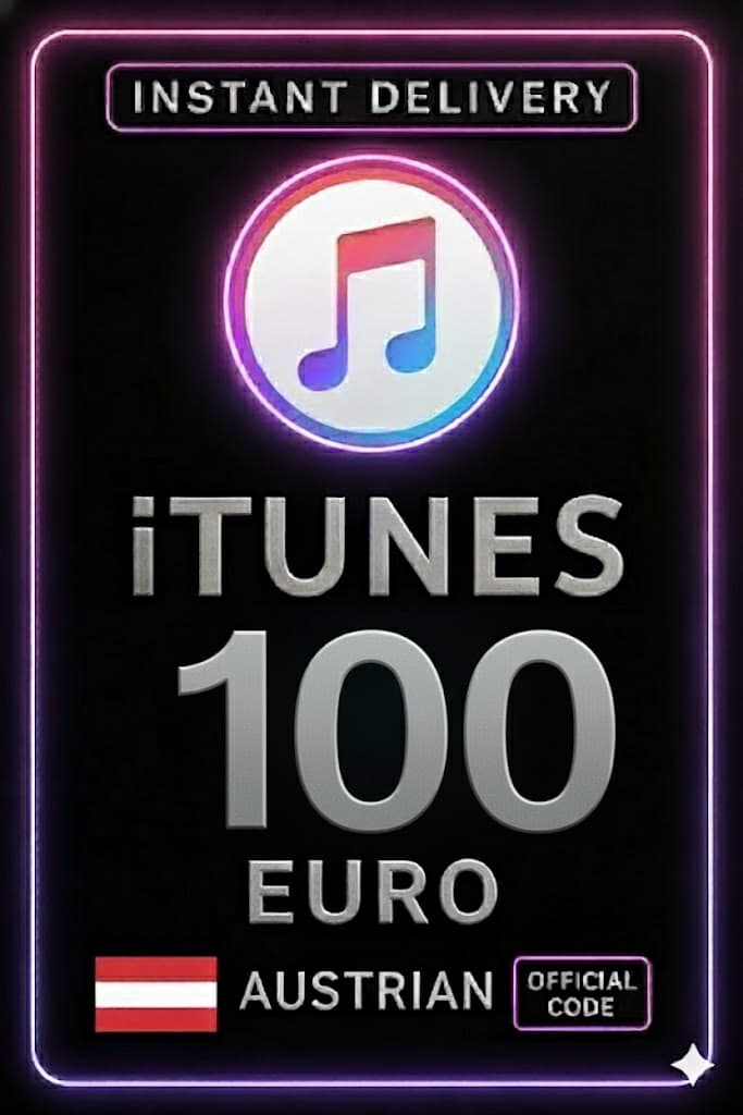 iTunes Gift Card 100 € Austria