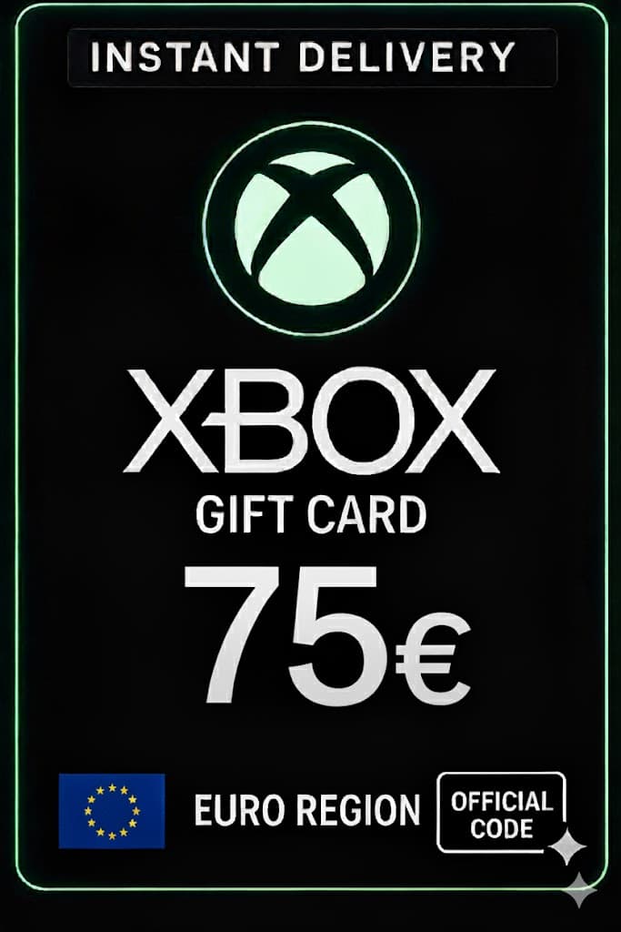Tarjeta de regalo de Xbox Live 75 euros Wallet