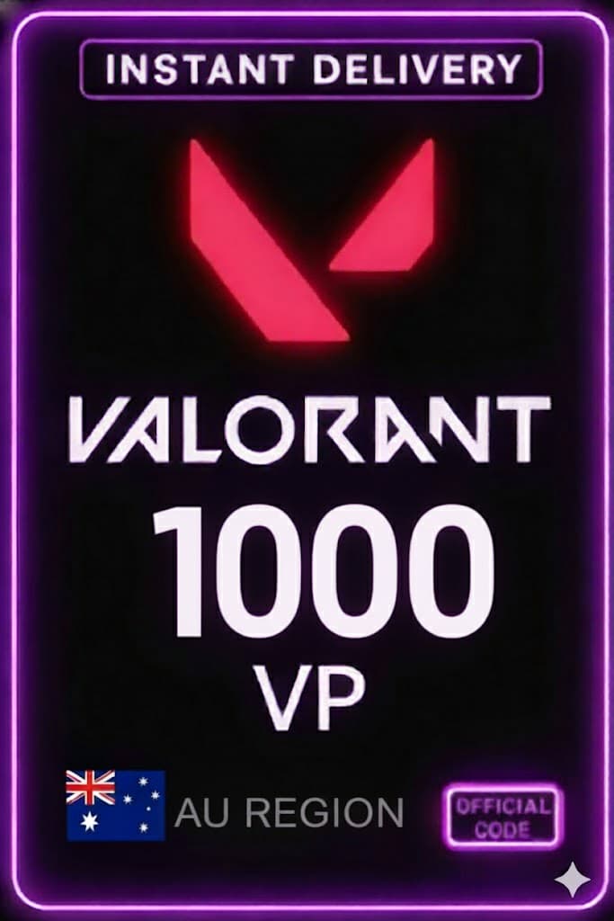 Valorant Points - 1000 VP (Australia)