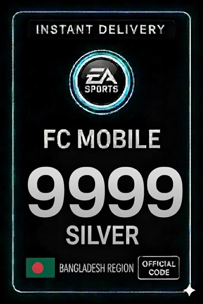 FC Mobile 9999 Silver Gift Card - Bangladesh