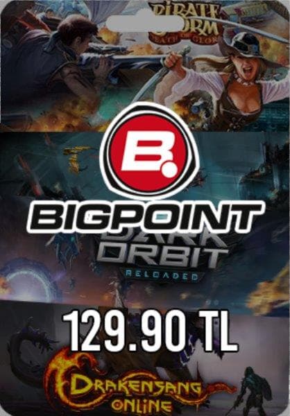 Bigpoint 129.90 TL արժողությամբ կուպոն