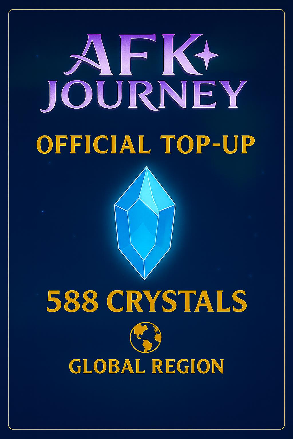 AFK Journey - 588 Dragon Crystals (Top-Up)