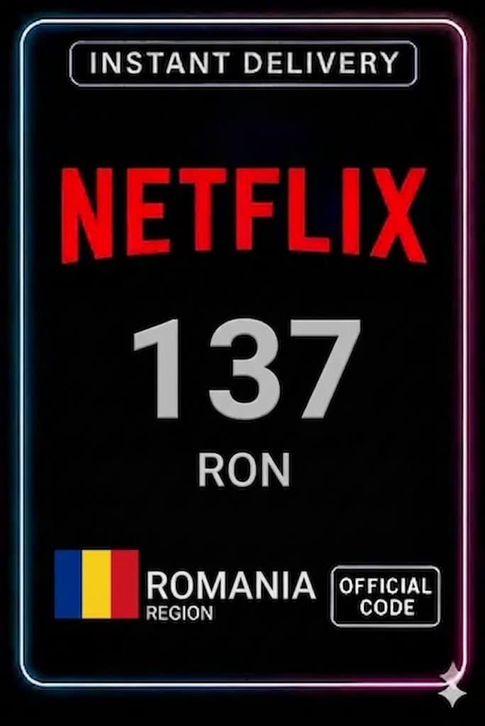 Netflix Gift Card - 137 RON (Romania)