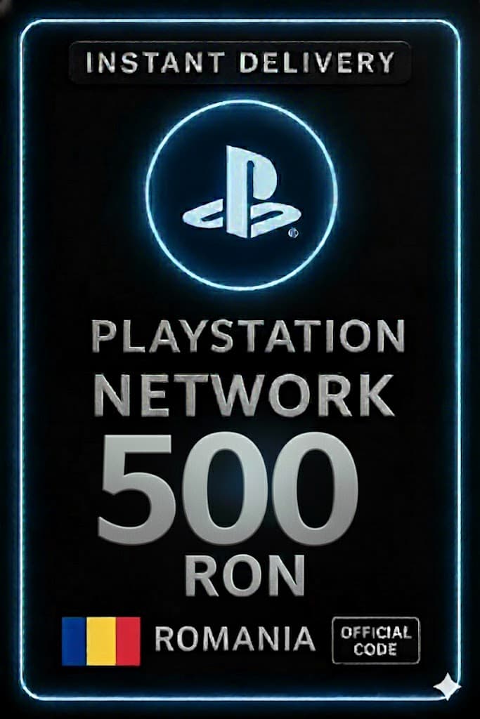 PSN քարտ Ռոմանիա - 500 ՌՈՆ