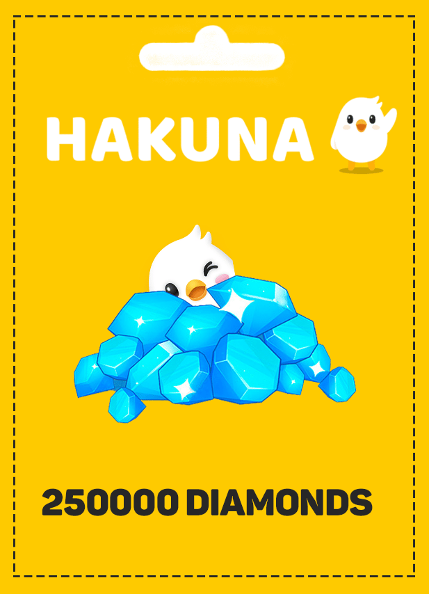 Hakuna 250000 demantar