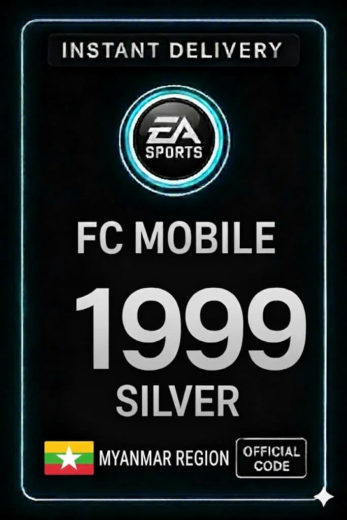 FC Mobile 1999 Ezüst Ajándékkártya - Mianmar