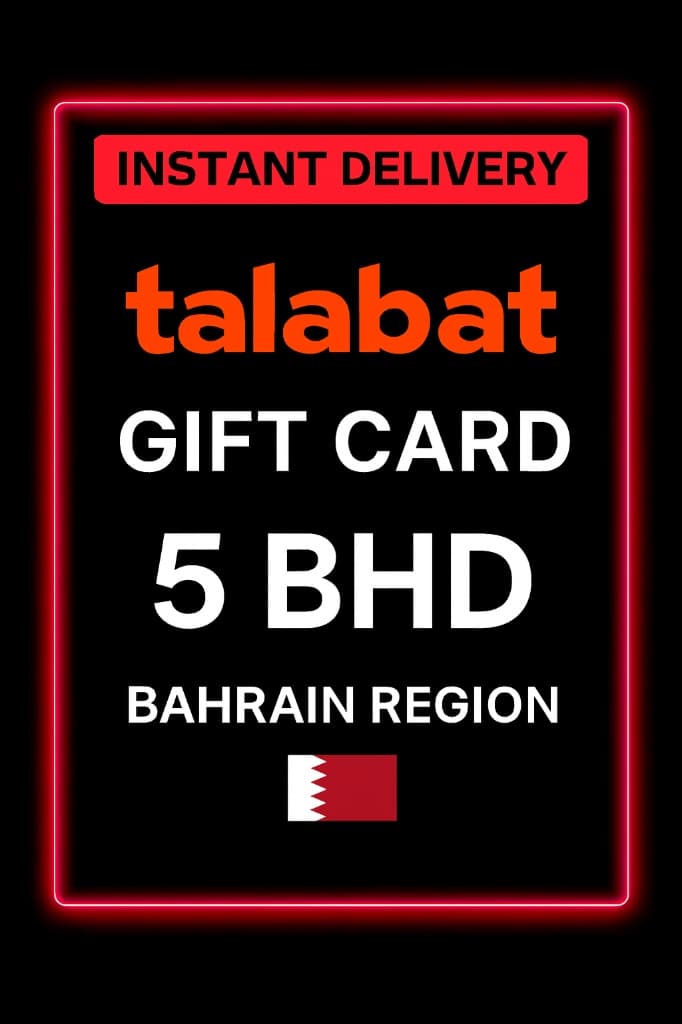 Talabat cadeaubon Bahrein - 5 BHD