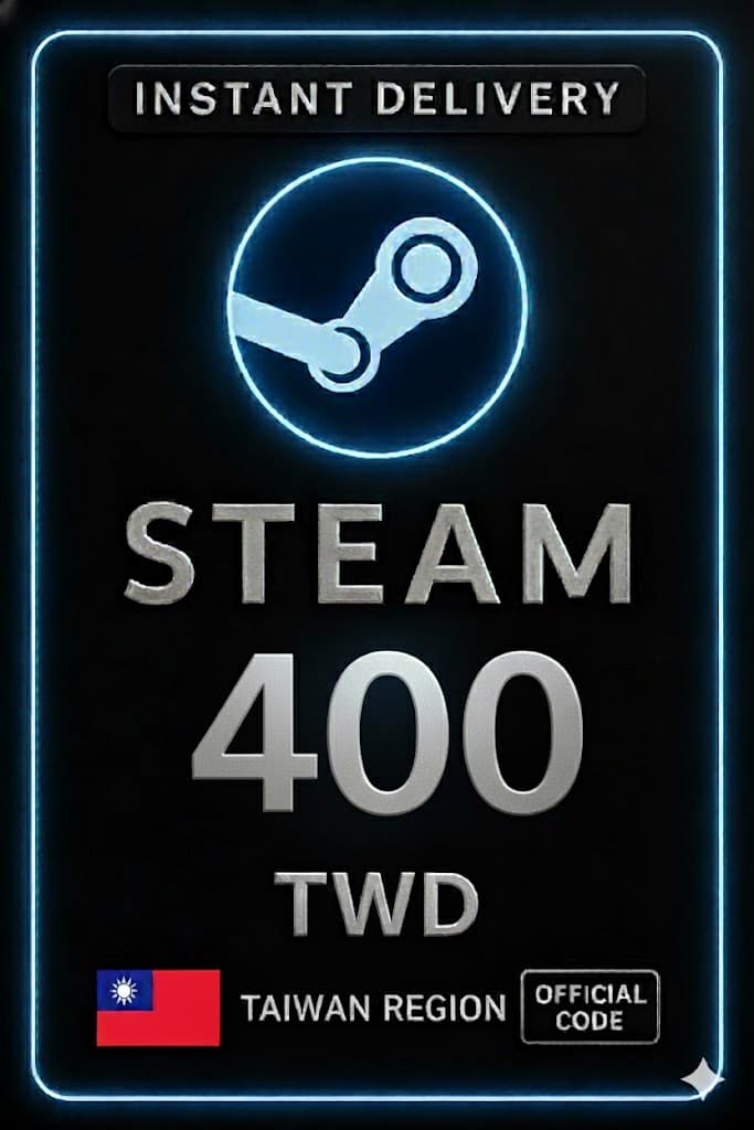 Steam Wallet Թայվան 400 TWD