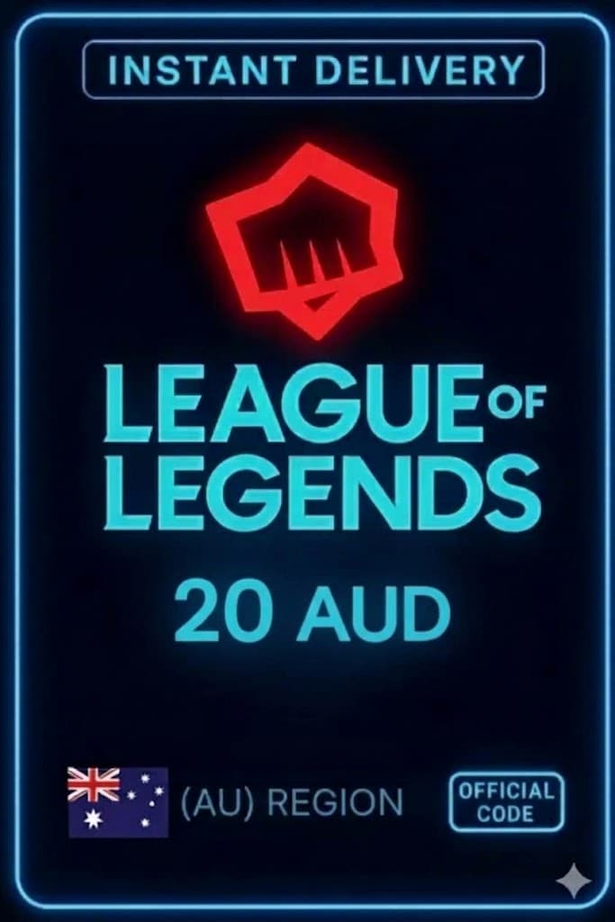League of Legends 20 AUD RP Gift Card