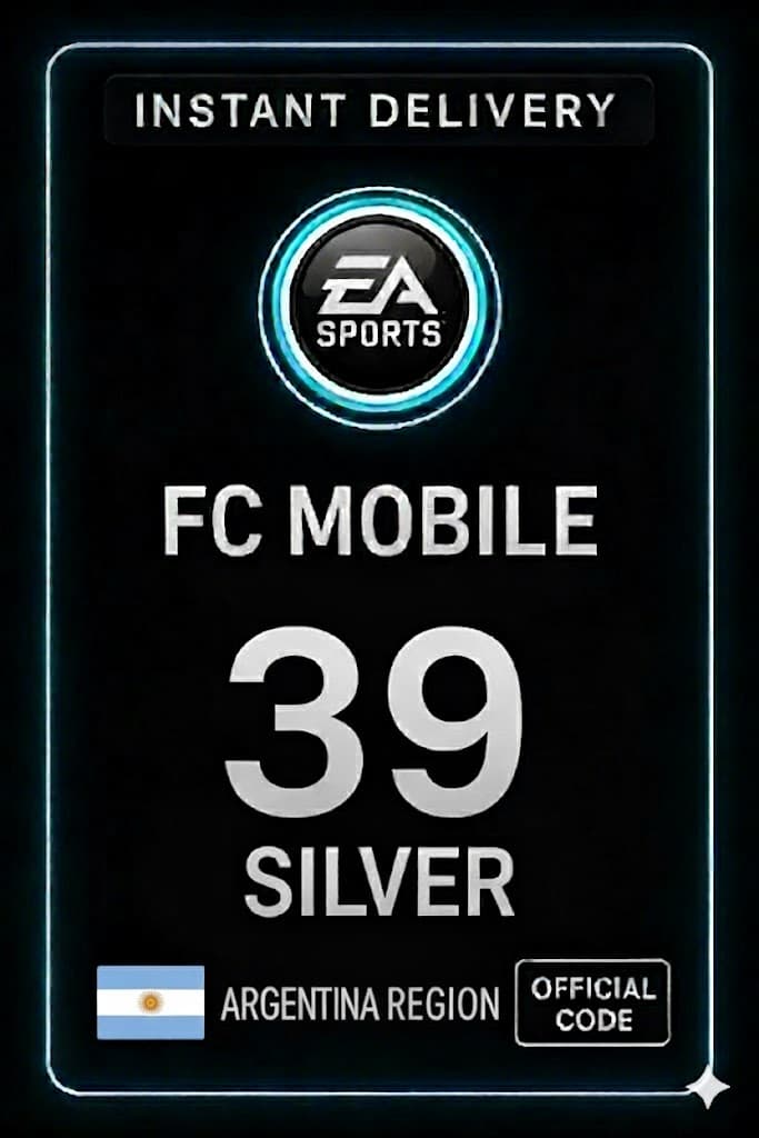 FC Mobile 39 Ezüst Ajándékkártya - Argentína