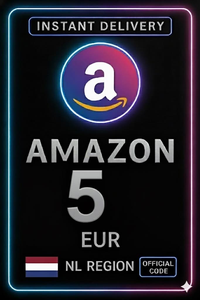 Ամազոն նվերի քարտ Նիդերլանդներ 5 €