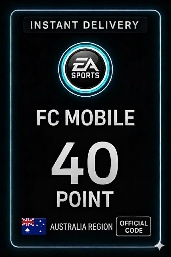 FC Mobile 40 Pont Ajándékkártya - Ausztrália