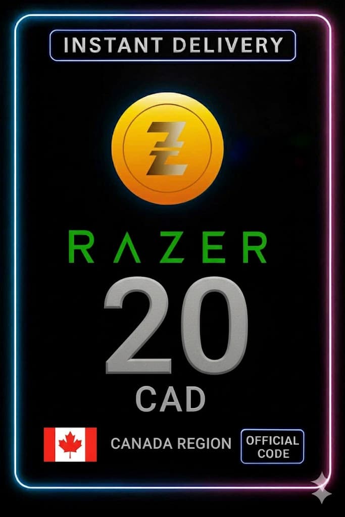 Razer Gold Canada 20CAD