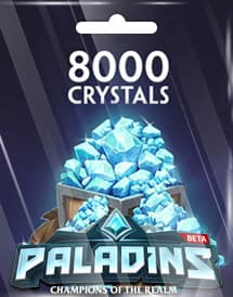 Paladins - 8000 Crystals (Global)