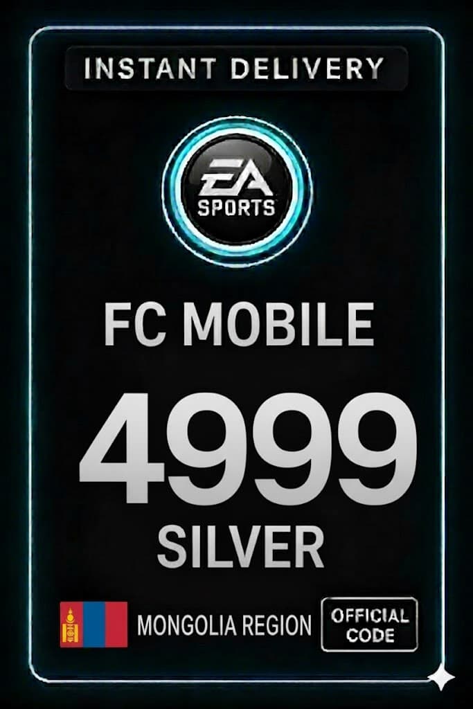 FC Mobile 4999 Srebrny Karta Podarunkowa - Mongolia