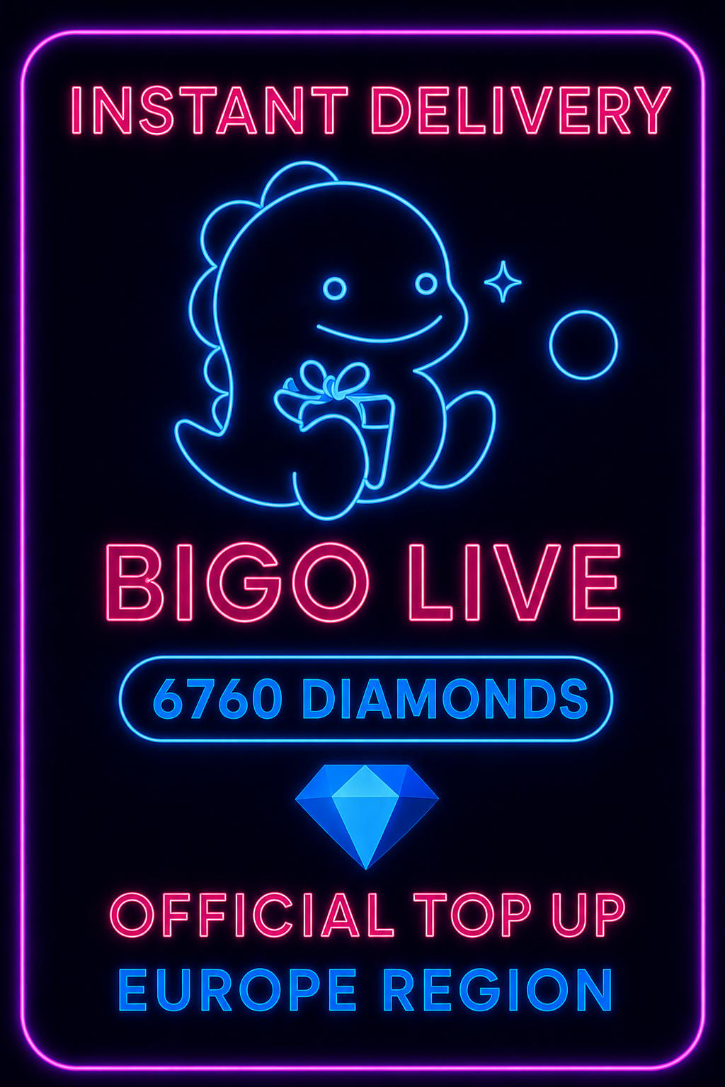 Bigo Live - 6760 Diamonds (Top-Up) (EU)