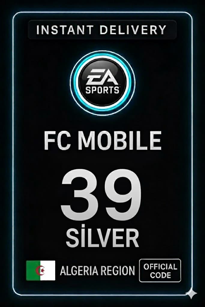 FC Mobile 39 Արծաթ Նվեր Քարտ - Ալժիր