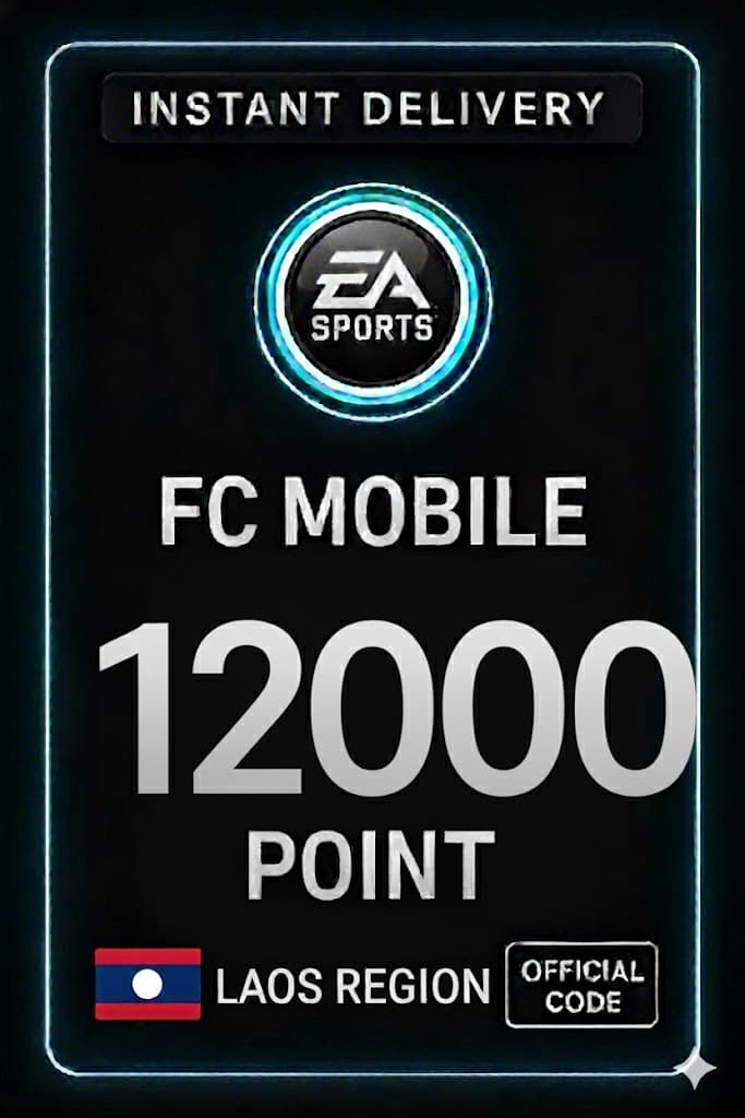 FC 모바일 12000 포인트 기프트 카드 - 라오스