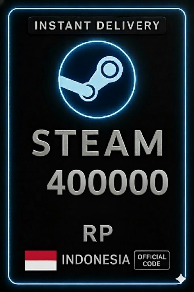 Steam pénztárca kód Indonézia Rp 400000