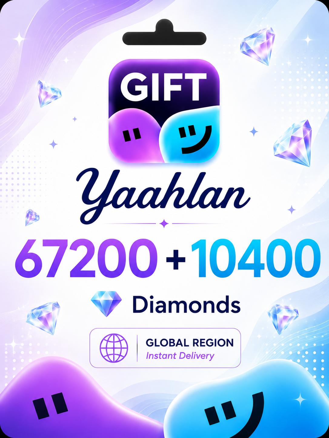Γεια σας 67200+10400 Διαμάντια (Παγκόσμια)