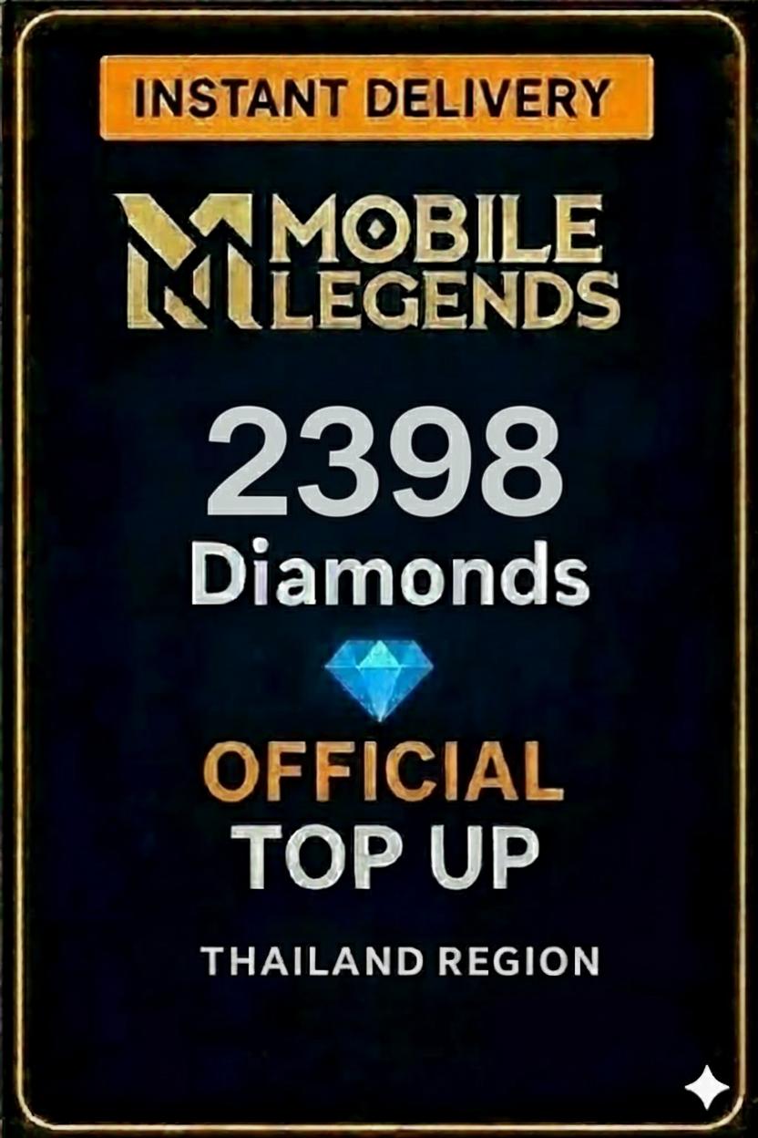 Mobile Legends - 2398 Διαμάντια Top-Up (Ταϊλάνδη)