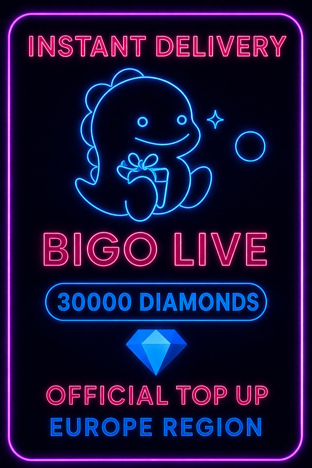 Bigo Live - 30000 Diamonds (Top-Up) (EU)