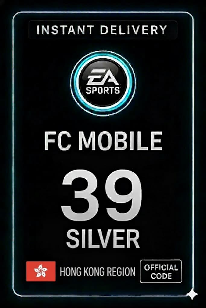 FC Mobile 39 Сребро Подарочная карта - Гонконг